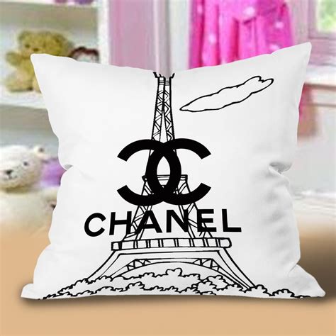 cheap chanel pillow cases|chanel pillows decorative.